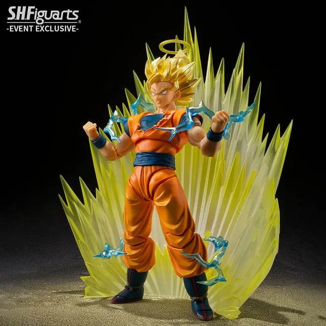 Bandai Original SHF Dragon Ball Goku Vegeta Gohan Android 16 Super