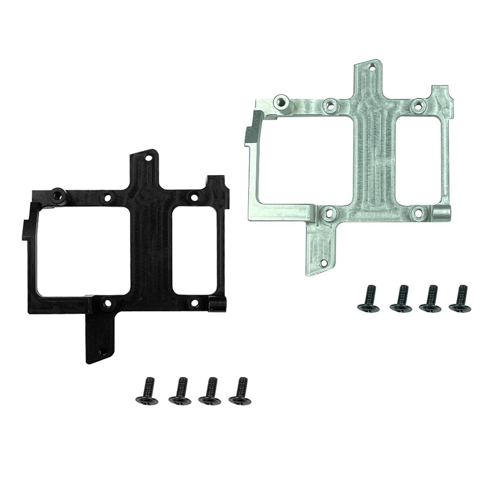 Metal RC Servo Mount Bracket, Replacement Gear Transmission Box Servo Bracket for Ld-P06 1/12 Vehicles Accessories