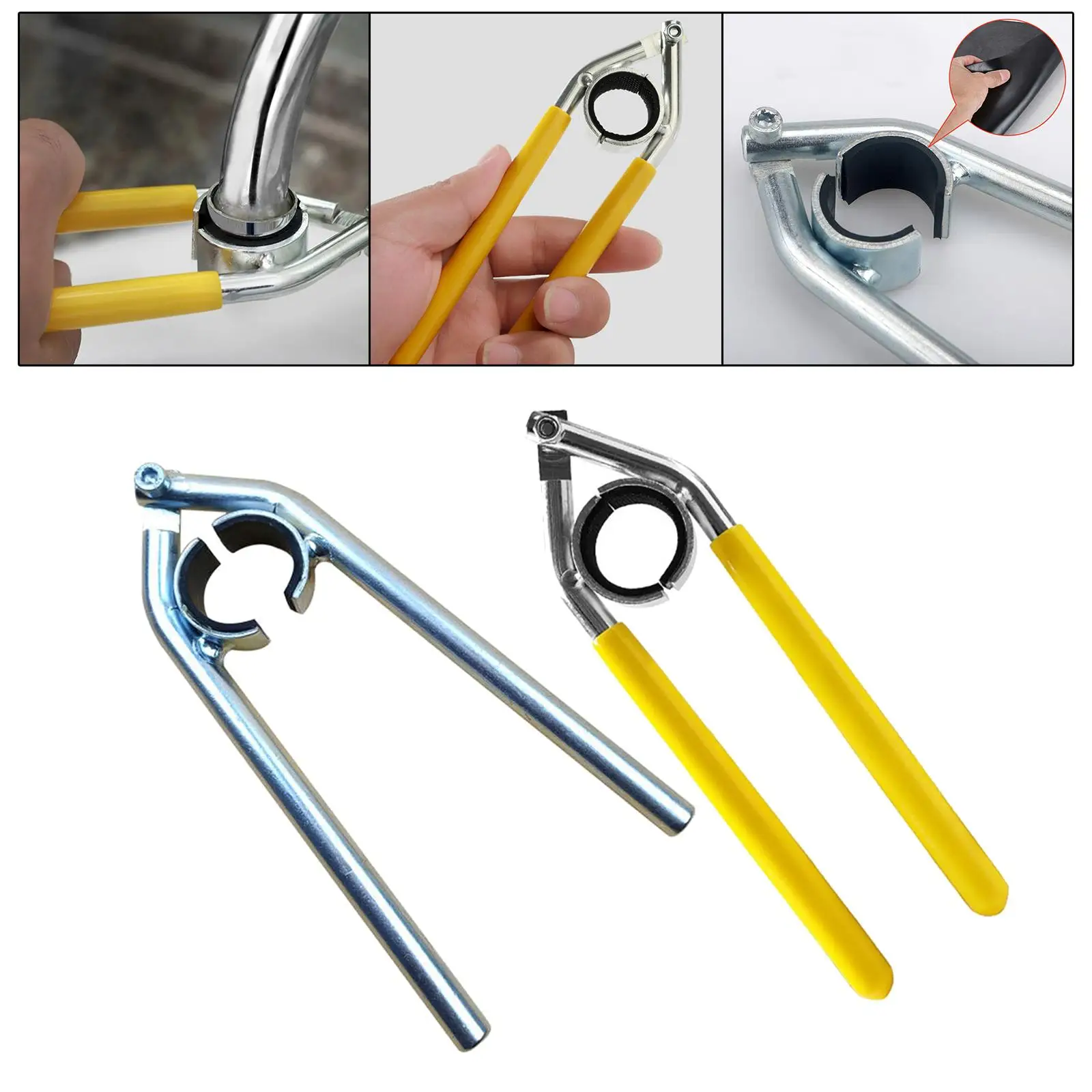 Faucet Aerator Wrench Carbon Steel Water Hose Nozzle Knurling Tool Od 21.5~27mm Adjustable Wrench Faucet Bubbler Tap Wrench