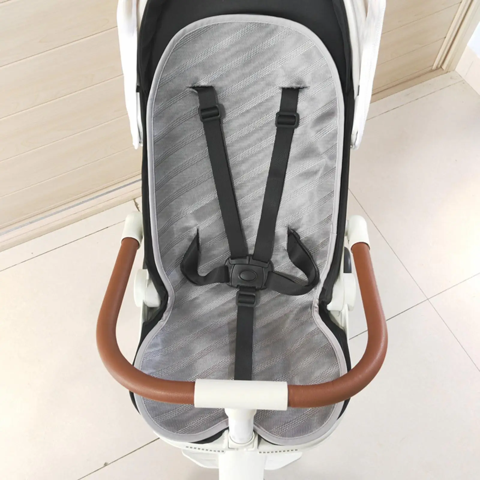 Pushchair Seat Cooling Mat Breathable Strollers Cool Seat Pad Summer Cooling Seat Pad for Child Safety Seat Trolley Pram