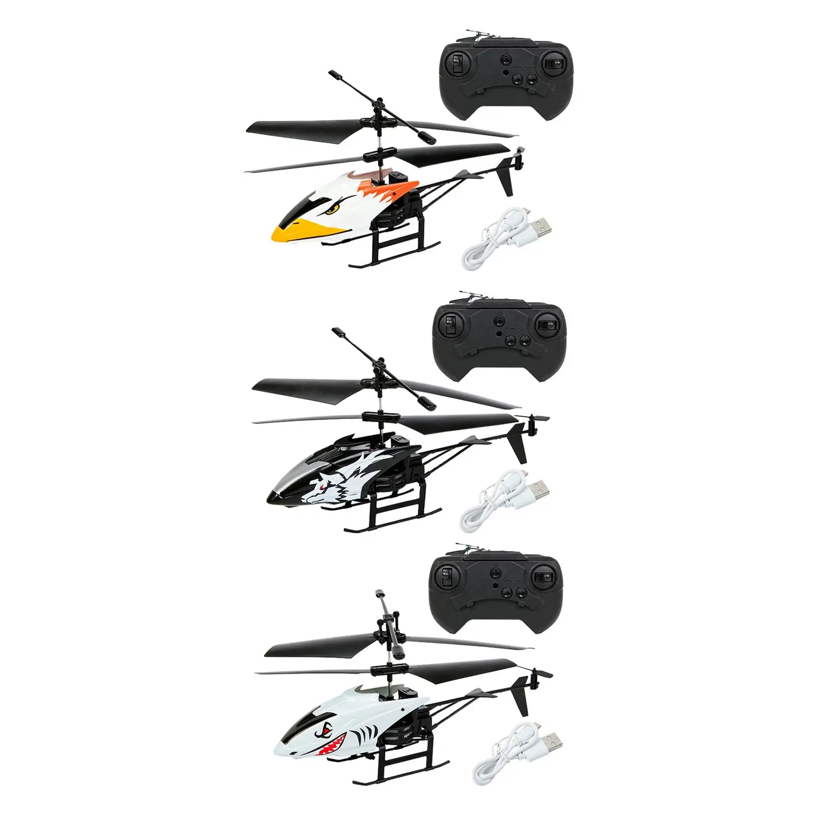 RC Helicopter 2CH Toy Airplane Battery Remote Control Aircraft for Beginner