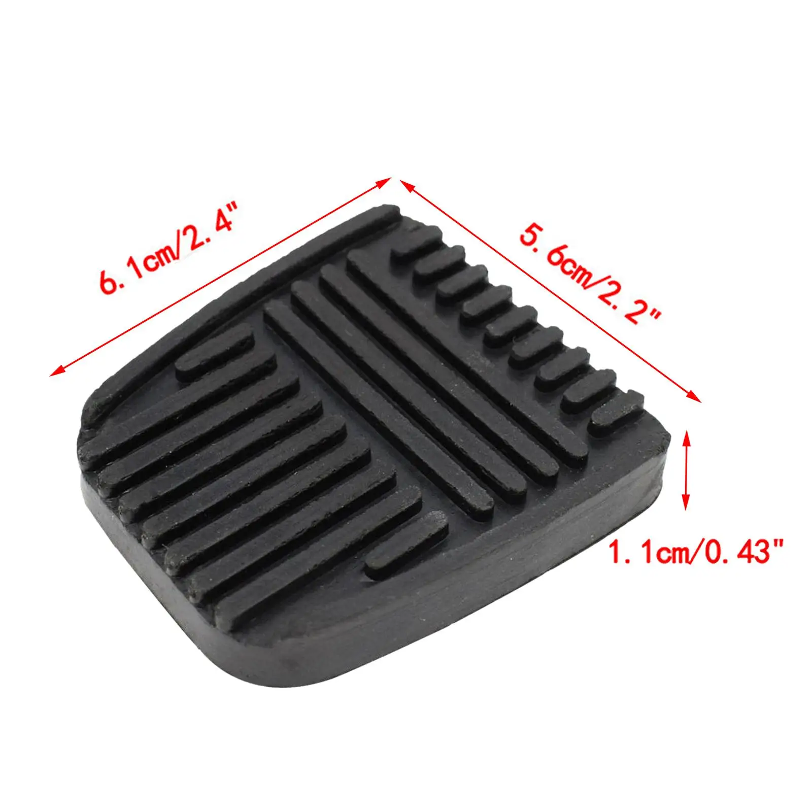 Brake Foot Pedal Pad Cover 31321-14020 Auto Replacement Brake Pedal Pad Replacement for Tercel