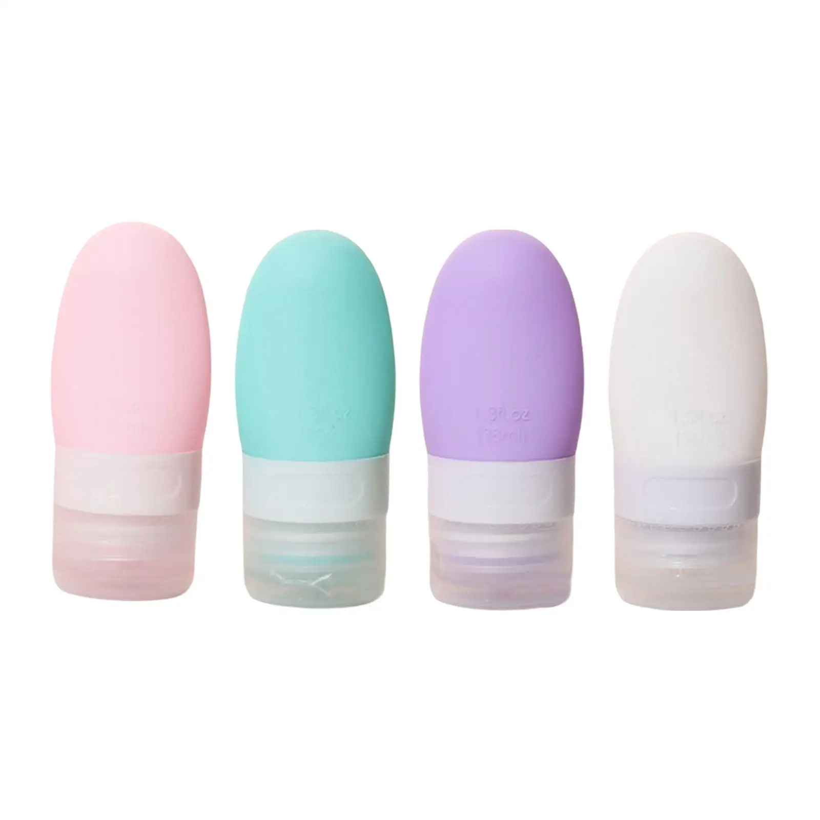 Small Mini Travel Bottle Travel Accessories Silicone Liquids Containers for Lotion Body Wash Liquids Cosmetic Liquids Shower Gel