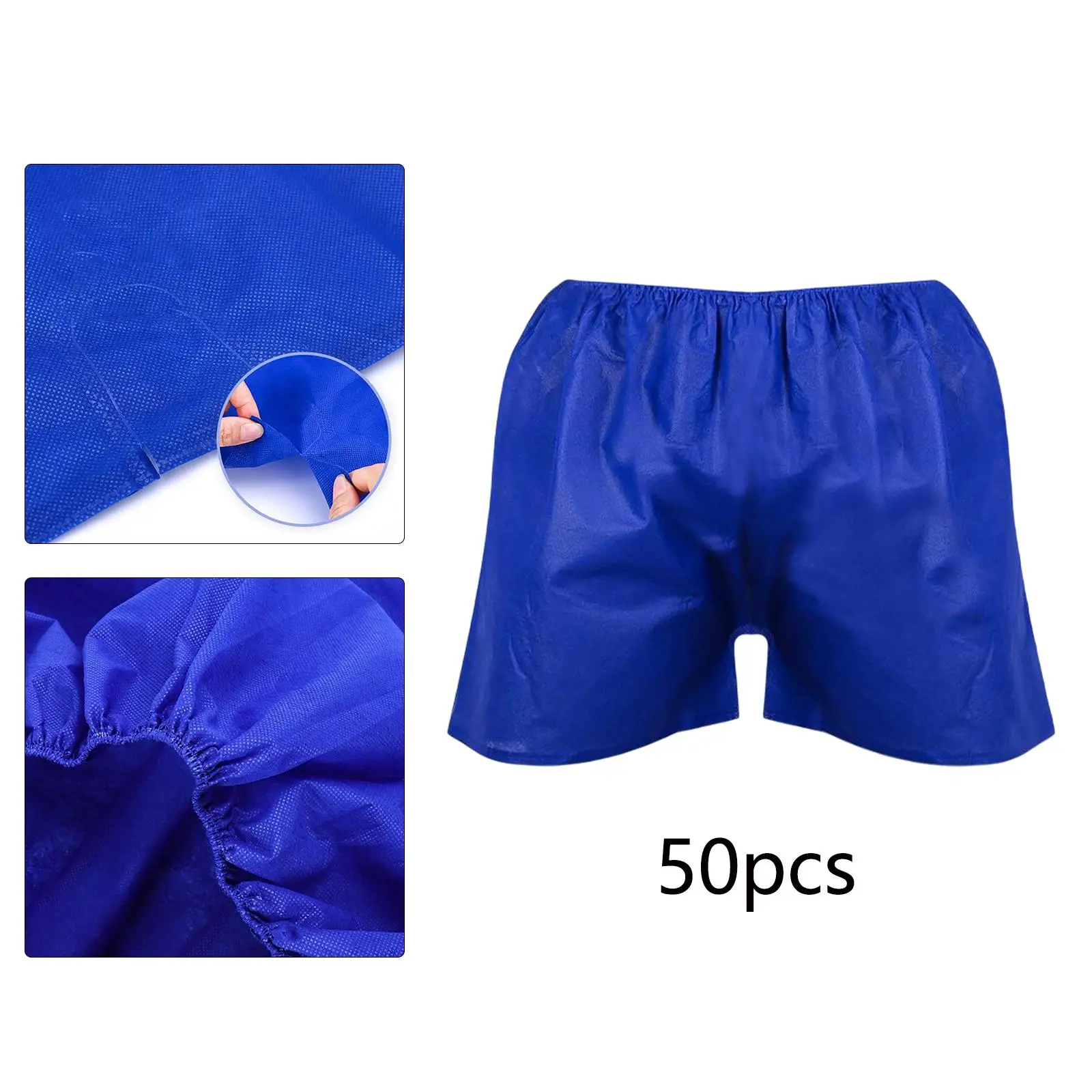 Men`s Boxer Shorts Nonwoven Underwear for Travel Steaming