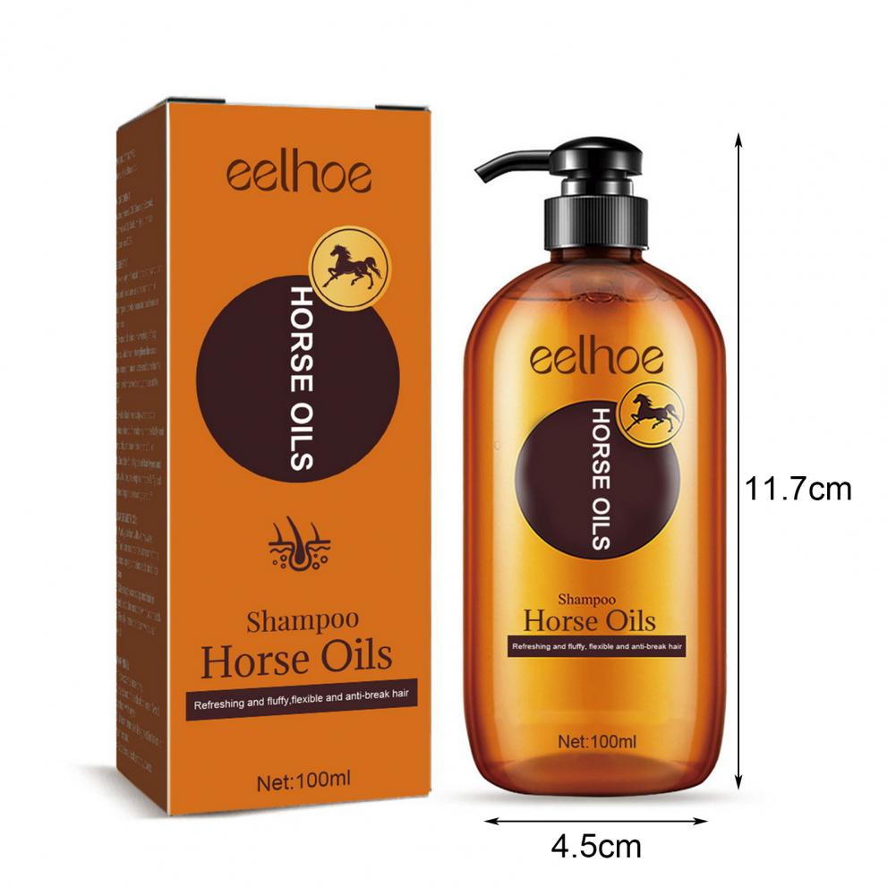 Description Picture 2 of itemHorse Oil Shampoo for Hair Loss Vibrant Hair Loss Shampoo Safe Healthy Odor-free Nourishing Solution with Horse Oil for Healthy