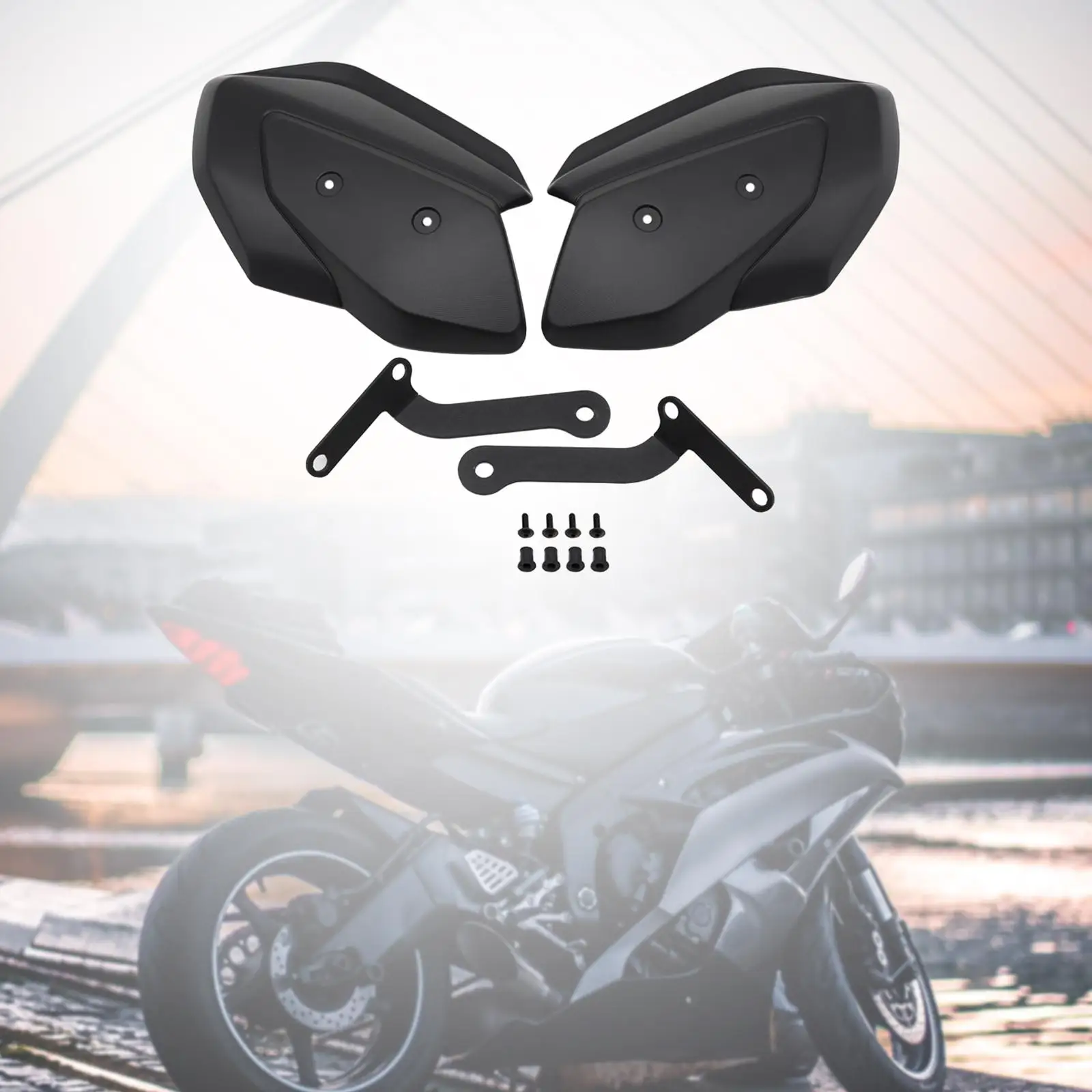 2 Pieces Motorcycle Handguards Motorcycle Hand for Xmax 300 Durable