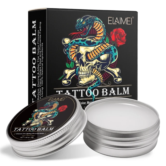 Amazon.com: Tattoo Balm Enhancer - Tattoo Balm Salve, Tattoo Aftercare Balm,  Tattoo Care, Tattoo Cream Aftercare | Moisturizer Cream Promotes Tattoo  Healing, Revitalize Old Tattoo | Natural Ingredients | 1 oz