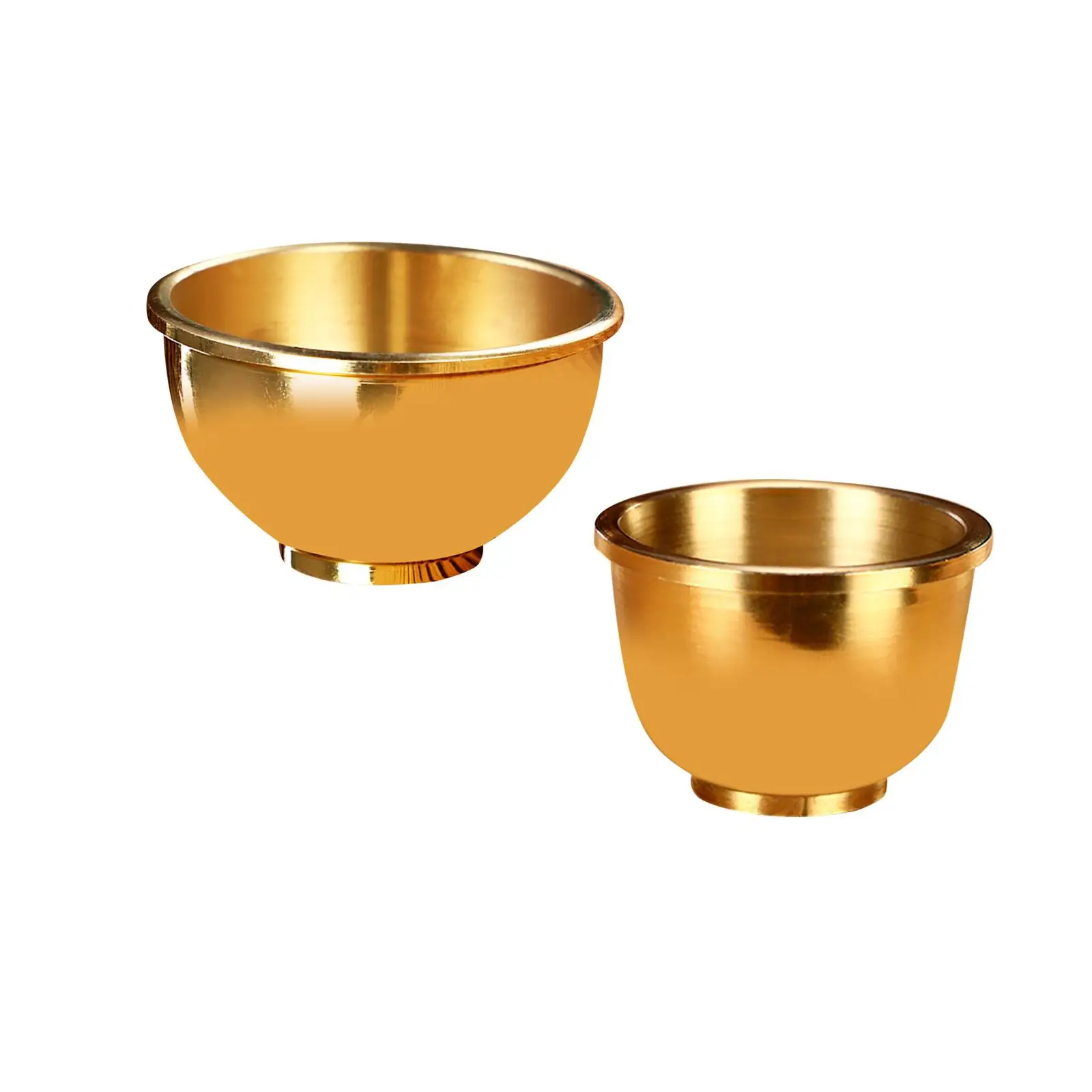 Brass Cup Pure Copper Water Supply Cup Water Cup Handmade Buddha Cups for Household