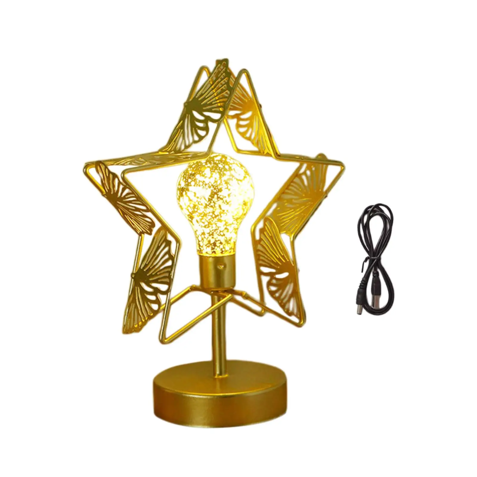 Ramadan LED Iron Eid Crafts Decorative Flameless Iron Eid Tabletop Light for Party Supplies Gift Home Wedding Table Centerpiece
