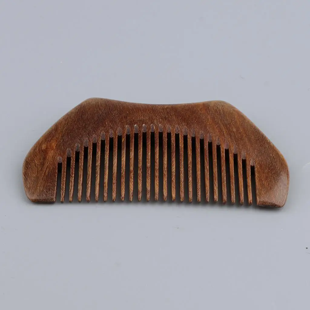 2X Professhional Hair Care Detangling Comb Hairbrush Handmade Wood Wooden Combs