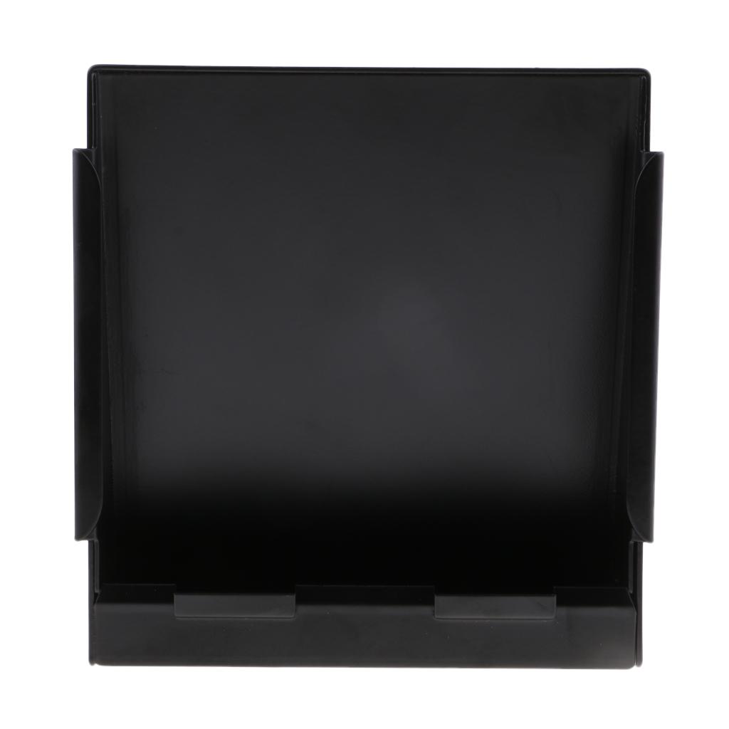 Steel Shooting Target Holder Pellet Traps Catcher Square Style 14x14cm BLACK
