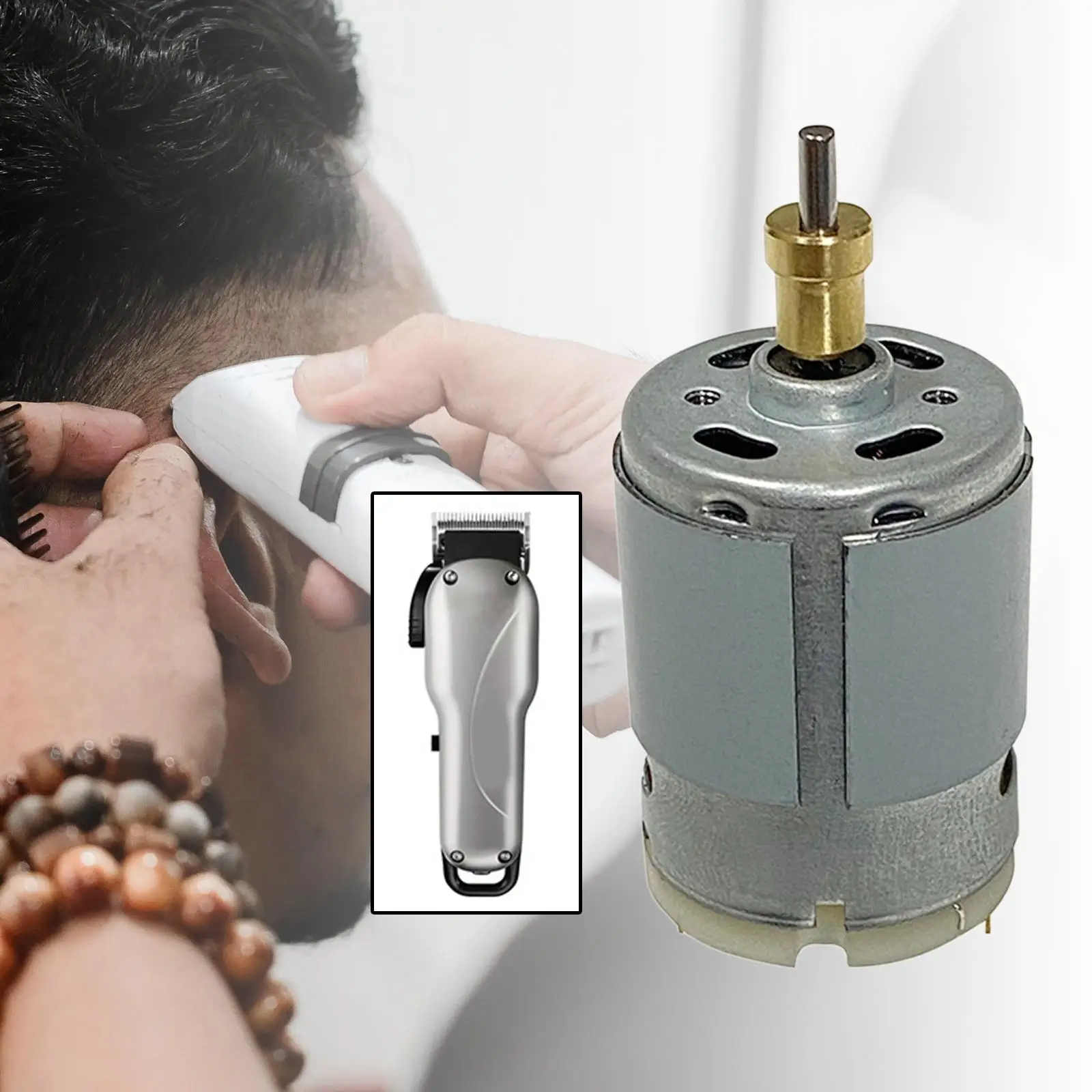 Hair Clipper Rotary Motor Pusher Engine Motor DIY Assembly for Andis 73010 Accessories Repair Part Upgrade Easily Install