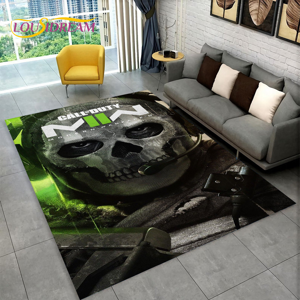 tapis de jeu cod call of zone de jeu chambre décoration de polymère de sol non jeu pour enfants