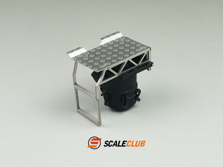 1 Set Scaleclub Modell 1/14 für Iveco Luftfilter Lufteinlass Metall-Treppenstufenmodell – Detail 2