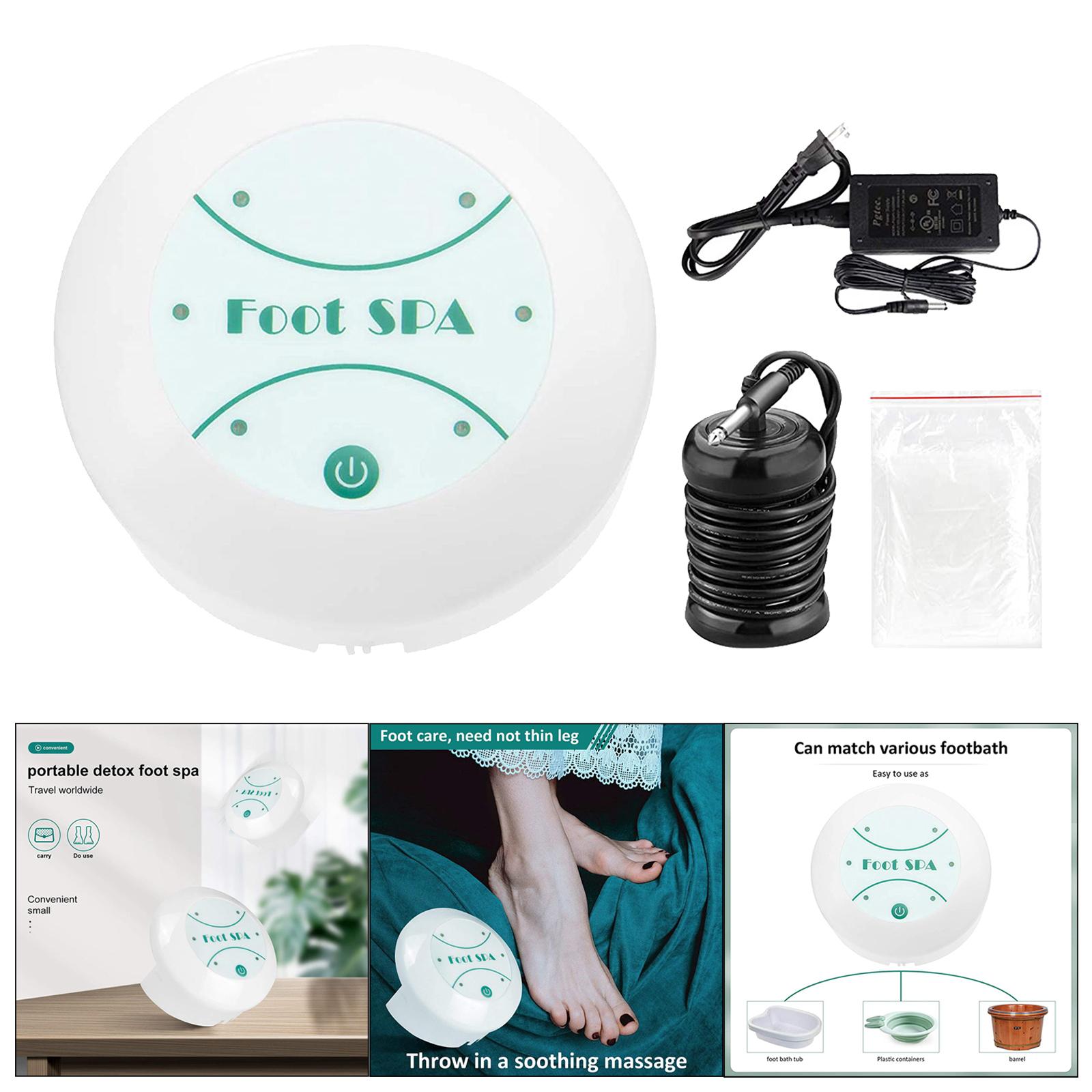 Home Ionic Foot Basin Bath Spa CLEAnse Machine Refresh