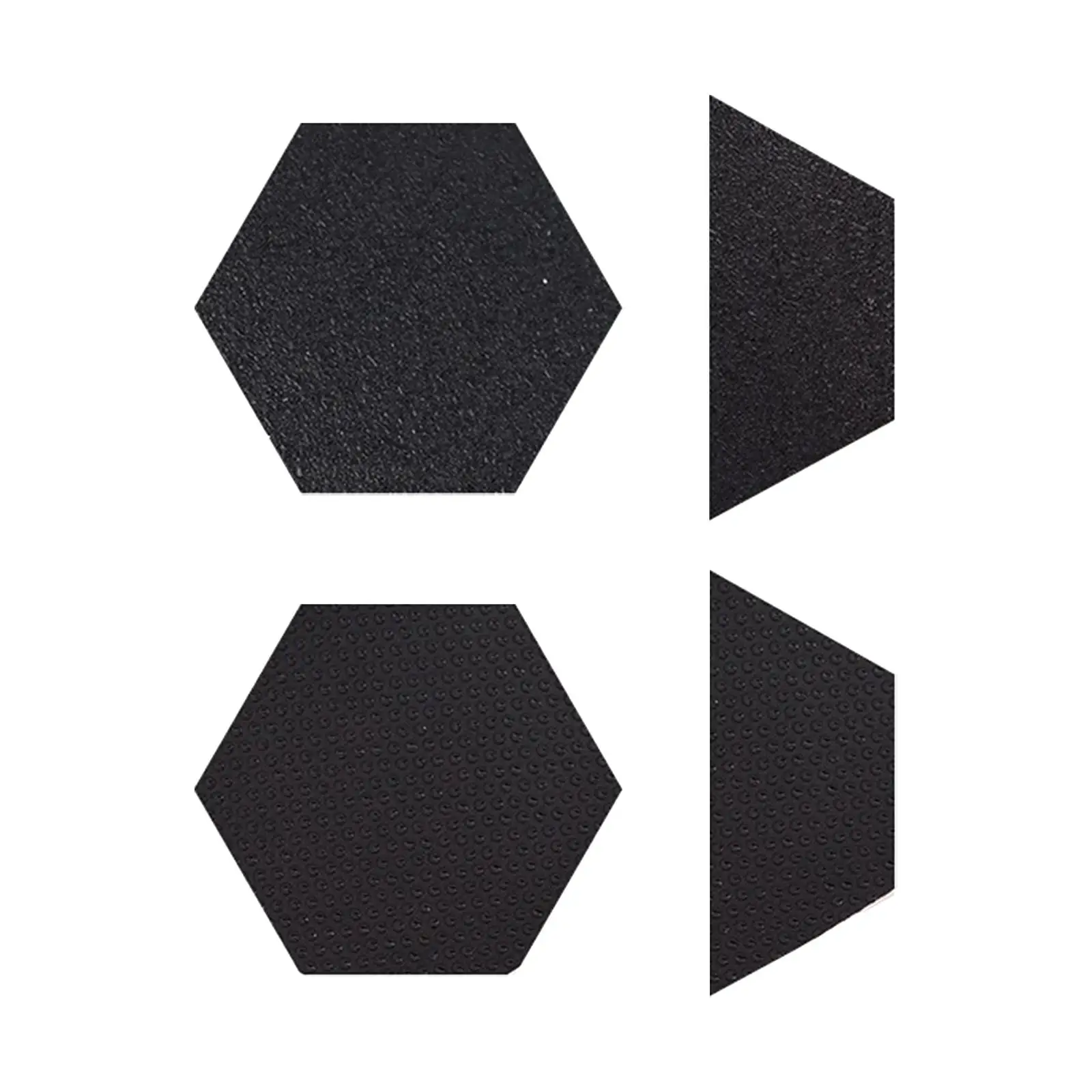 Hexagon Surfboard Pads Anti Slip Mat Waxless Deck Pads for Shortboards Surf Boards Skimboarding Grip Surf Paddleboard
