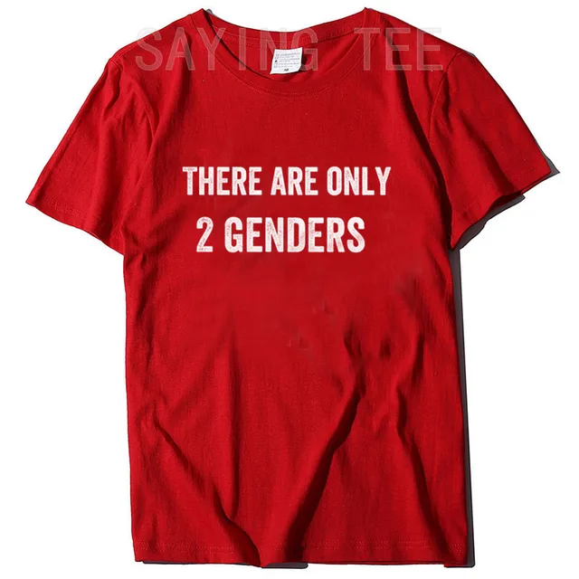 Men's There are only 2 Genders T-Shirt Conservative Tee Shirt Papa dad  Grandpa Gift tee Shirt 