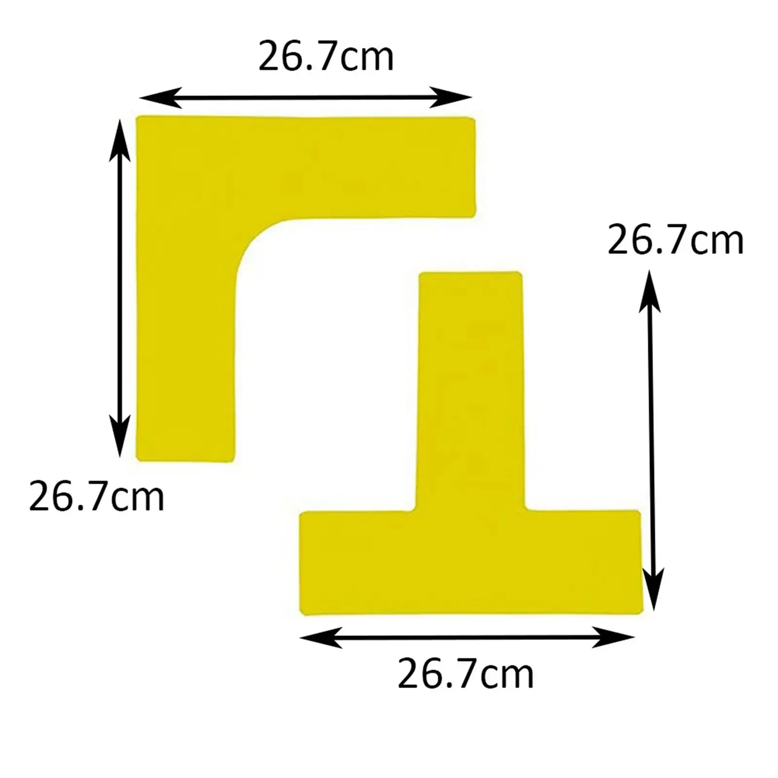 Pickleball Court Marker Mini Tennis Court Lines Marking Court Lines Marker Accessories for Training Outdoor Activity Tennis