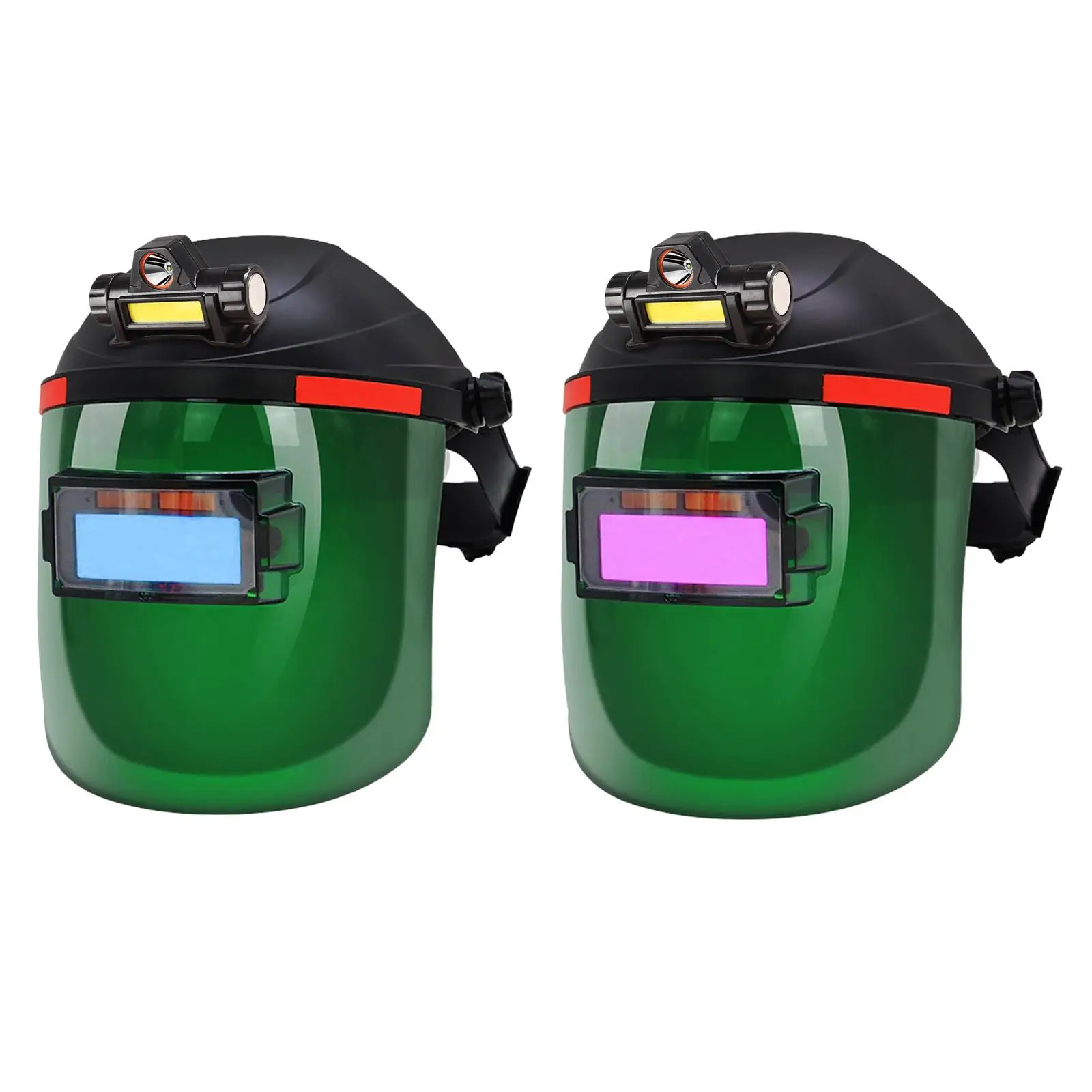 Large View Area Weld Grinding Welder Mask Helmet Auto Darkening Welding Welder Lens for TIG Mig All Welding Applications