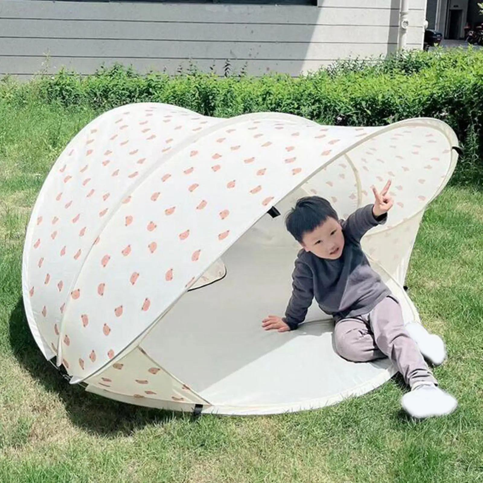 Beach Tent Baby Travel Tent Easy Setup Breathable Camping Playground Outdoor Toys Kids Play Tent for Children Picnic Backyard 
