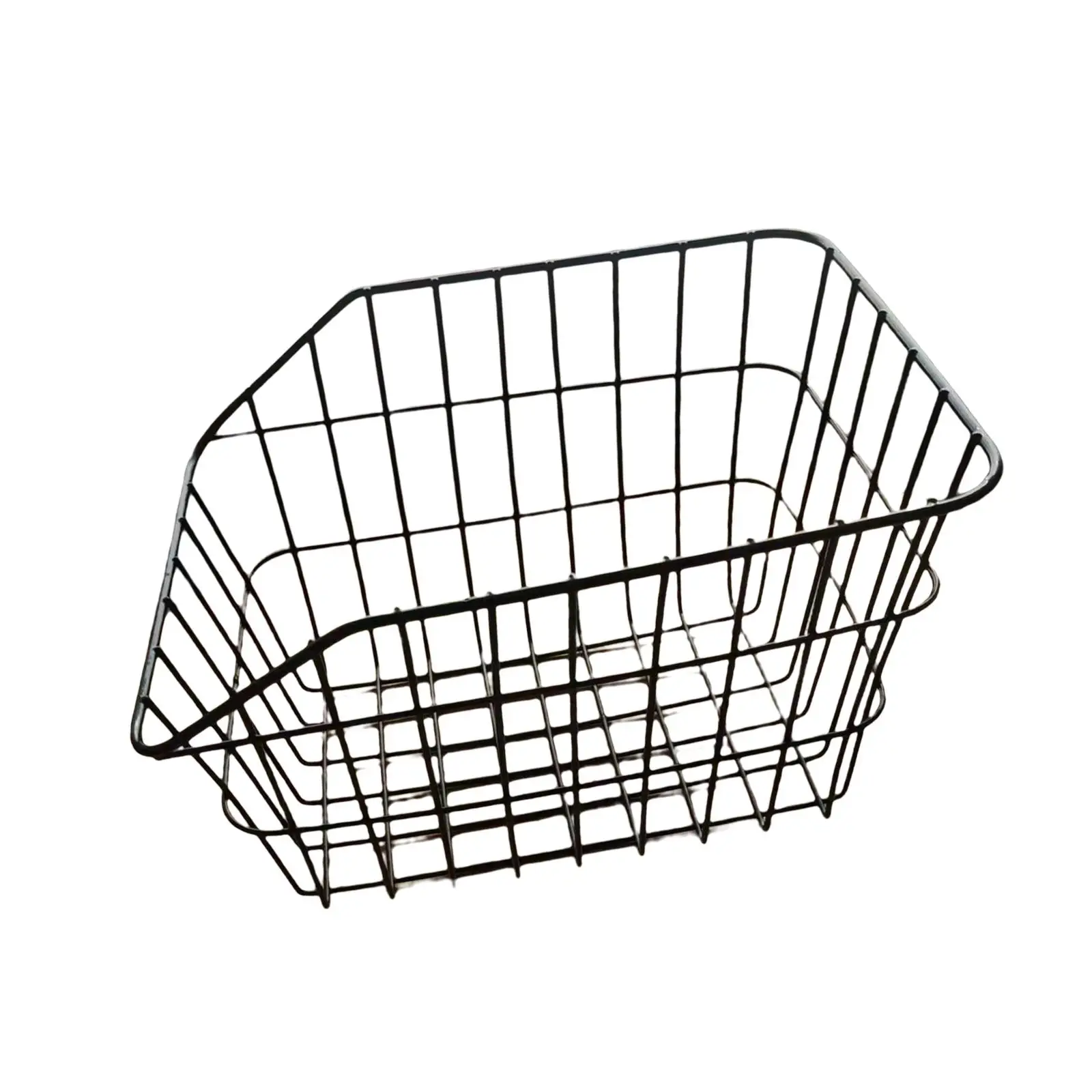 Rear Bike Basket, Cargo Rack Rear, Rear Basket Rack Large Capacity Storage Detachable