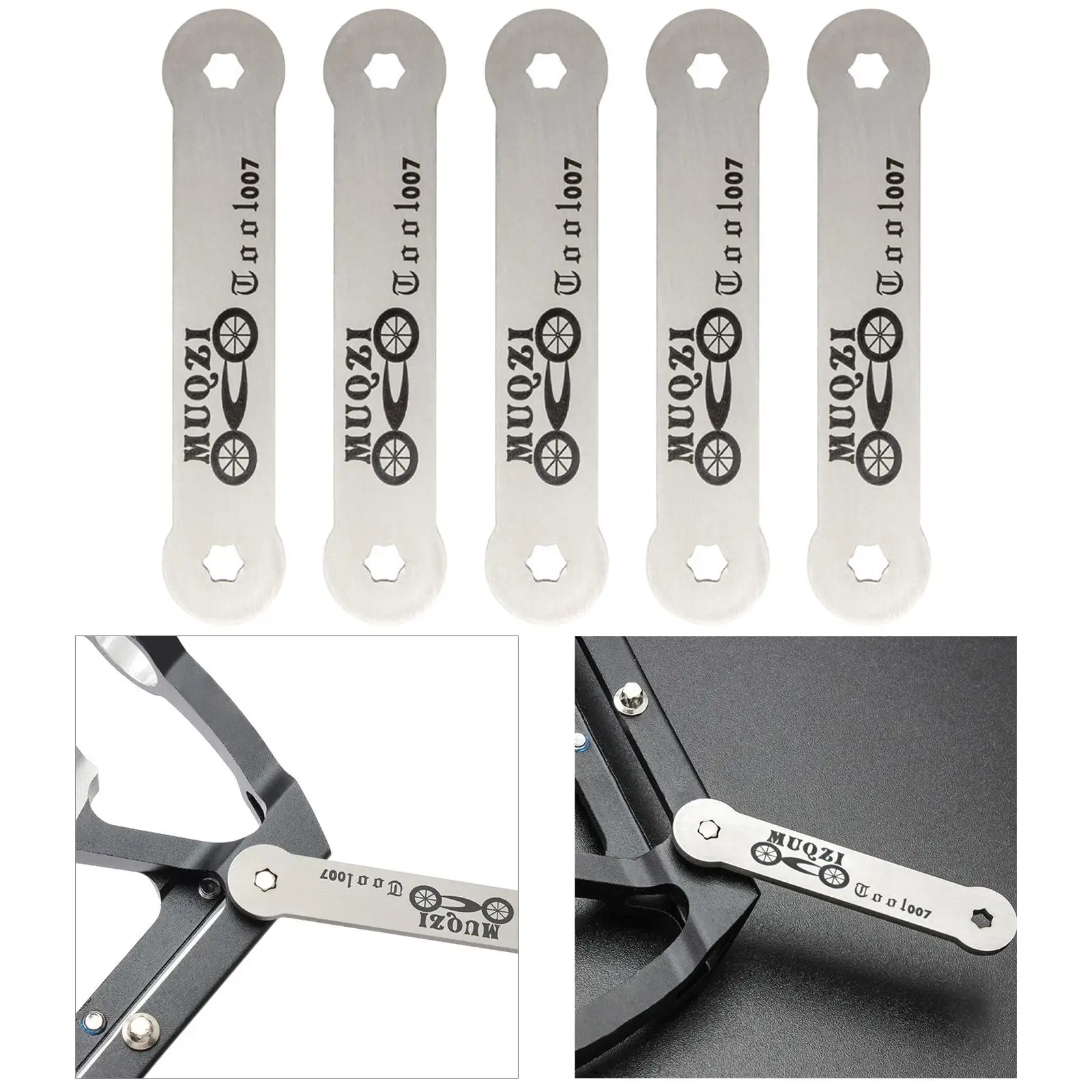 5 x Pedal Wrench Anti-Rust Removal Tool High-Quality for Repair Cycling Bike