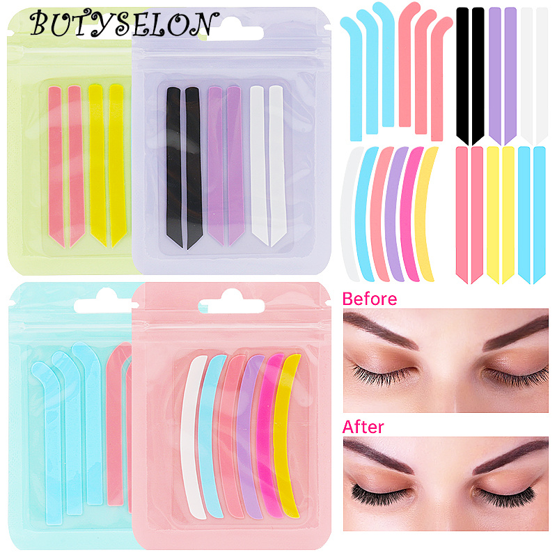 Best of 6pcs Eyelash Lifting Silicone Stripe Reusable Eye Lash Lift Curler Pad Perm Ribbon Eyelashes Extension Supplies Makeup Tools Reviews & Tips