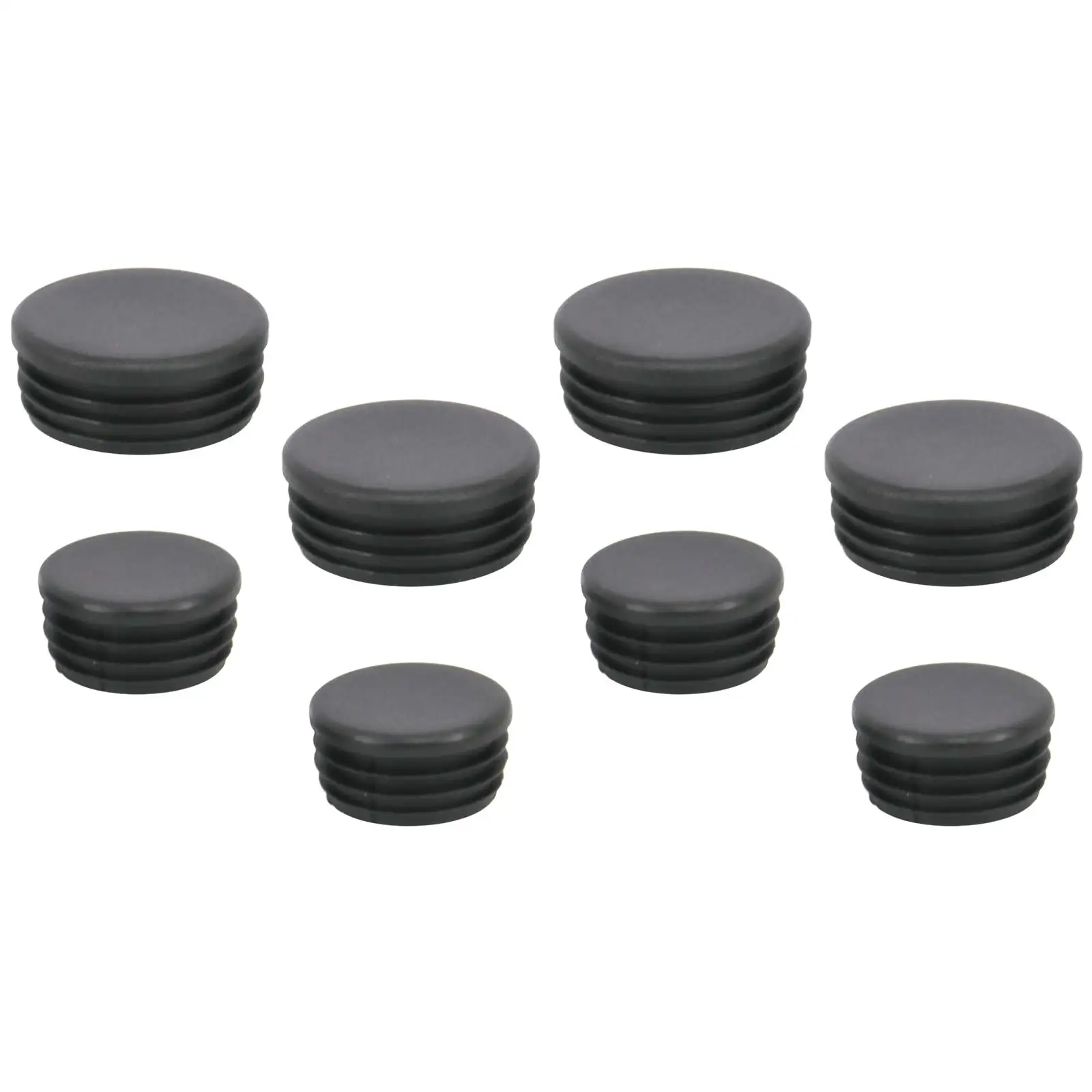 8 Pieces Waterproof Chassis Plug Covers ,Vehicle Parts ,Accessories Black Dustproof Plug Hole Covers for   Jb64 Jb74 20