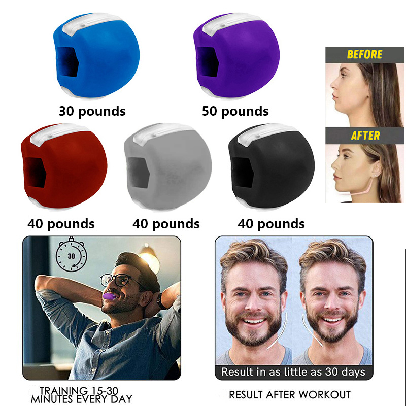 Best of V Shape Faceshape Fitness Face Men Facial Pop N Go Mouth Jawline Jaw Exerciser Muscl Chew Ball Chew Bite Breaker Training Body Reviews & Tips