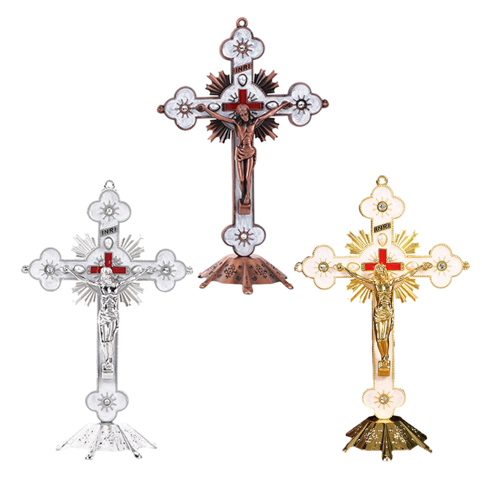 Crucifix Wall Cross Christian Altar Cross 8