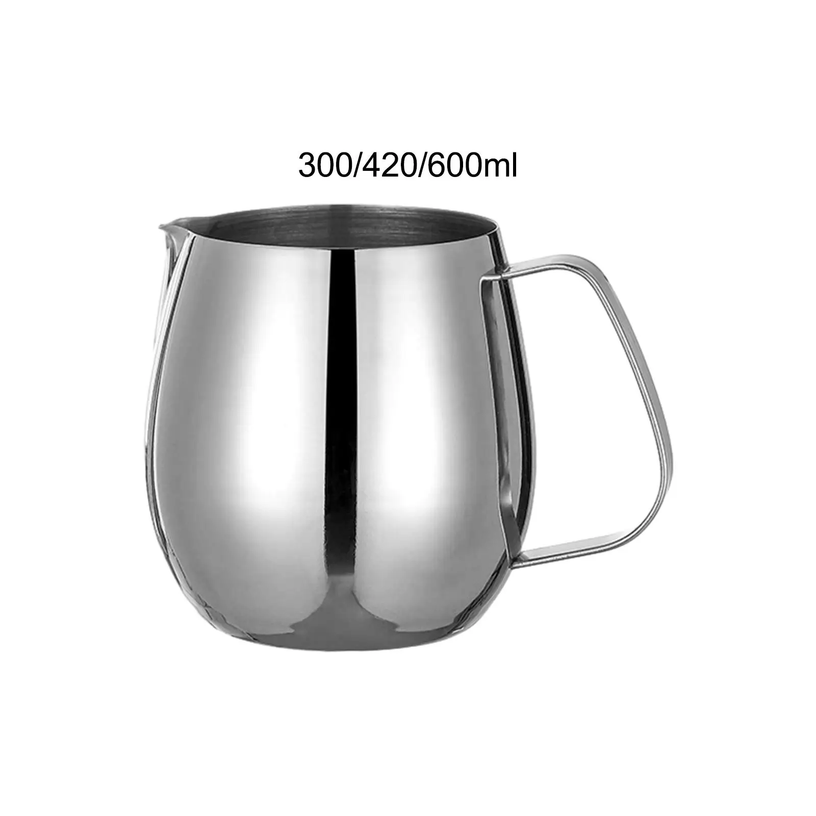 Milk Frothing Pitcher Jug Espresso Steaming Pitcher Nonstick Latte Art Tool for Coffee Cappuccino Matcha Household Restaurants