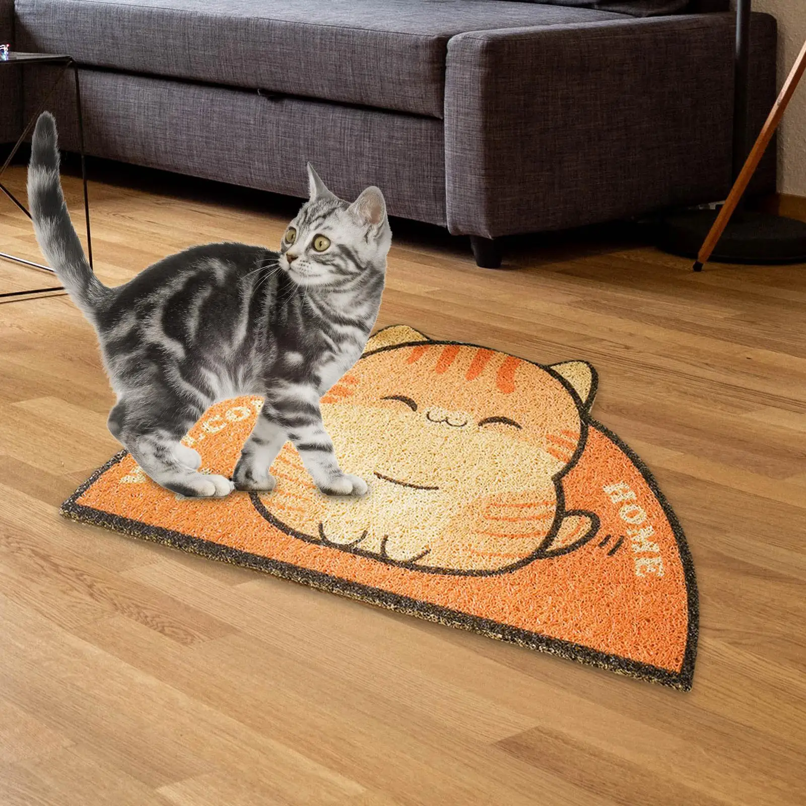 Cat Mat Placemat Nonslip Washable Kitten Covered Pet Supplies Foldable Pad