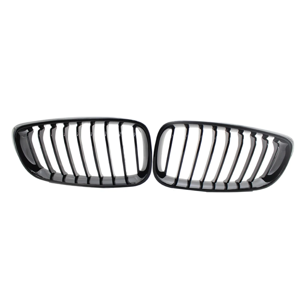 2x Front Kidney 51137294804 Durable Repalcement Parts Auto Bumper Grille Fit for  F34 Gtxdrive Hatchback 2014-2018 Only