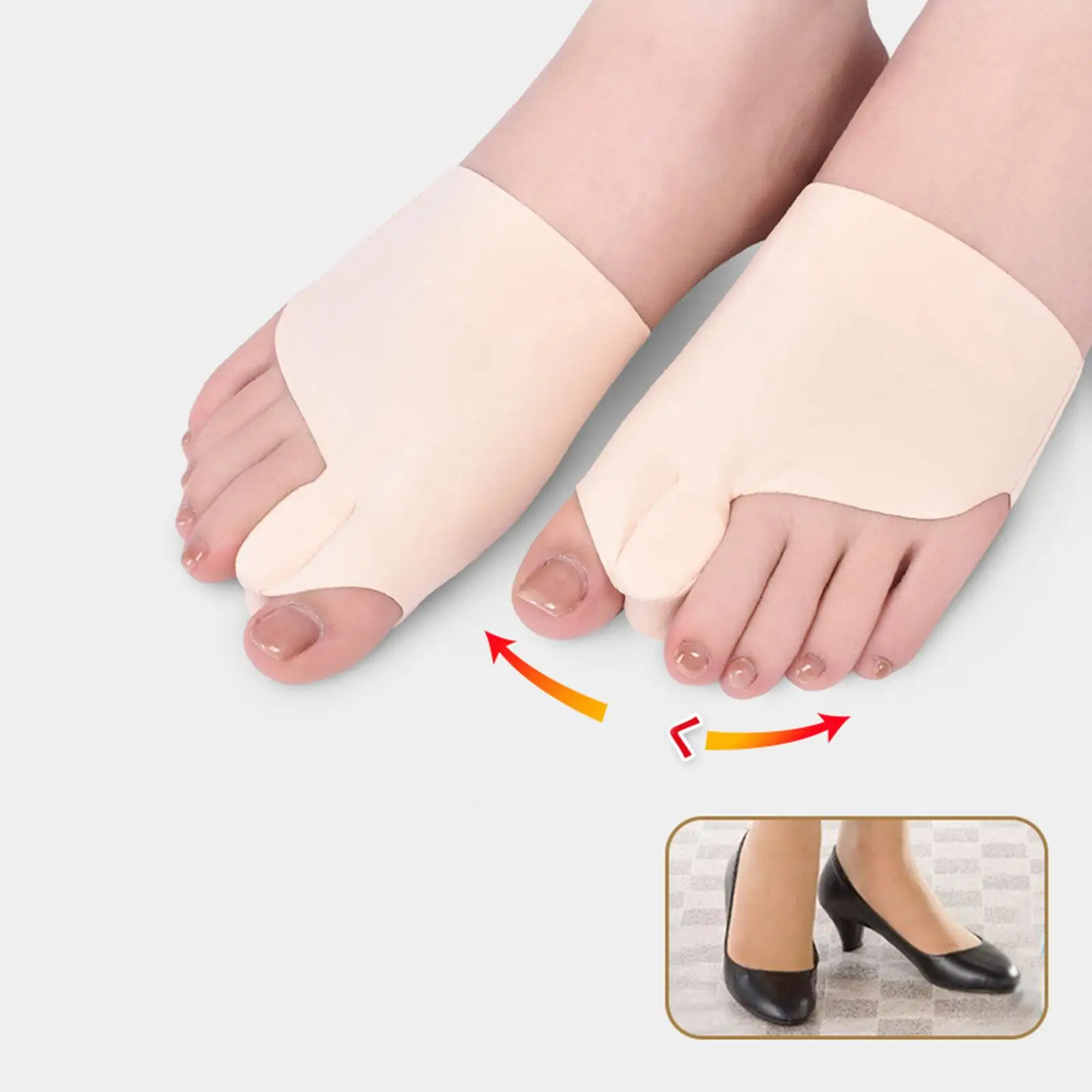 Separator Orthotics Socks for Foot Pain Unisex