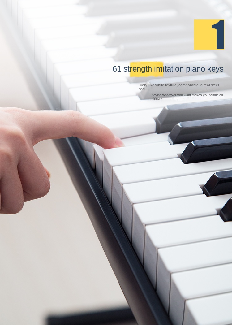 Title 15, Electronic Digital Musical Keyboard Professiona...