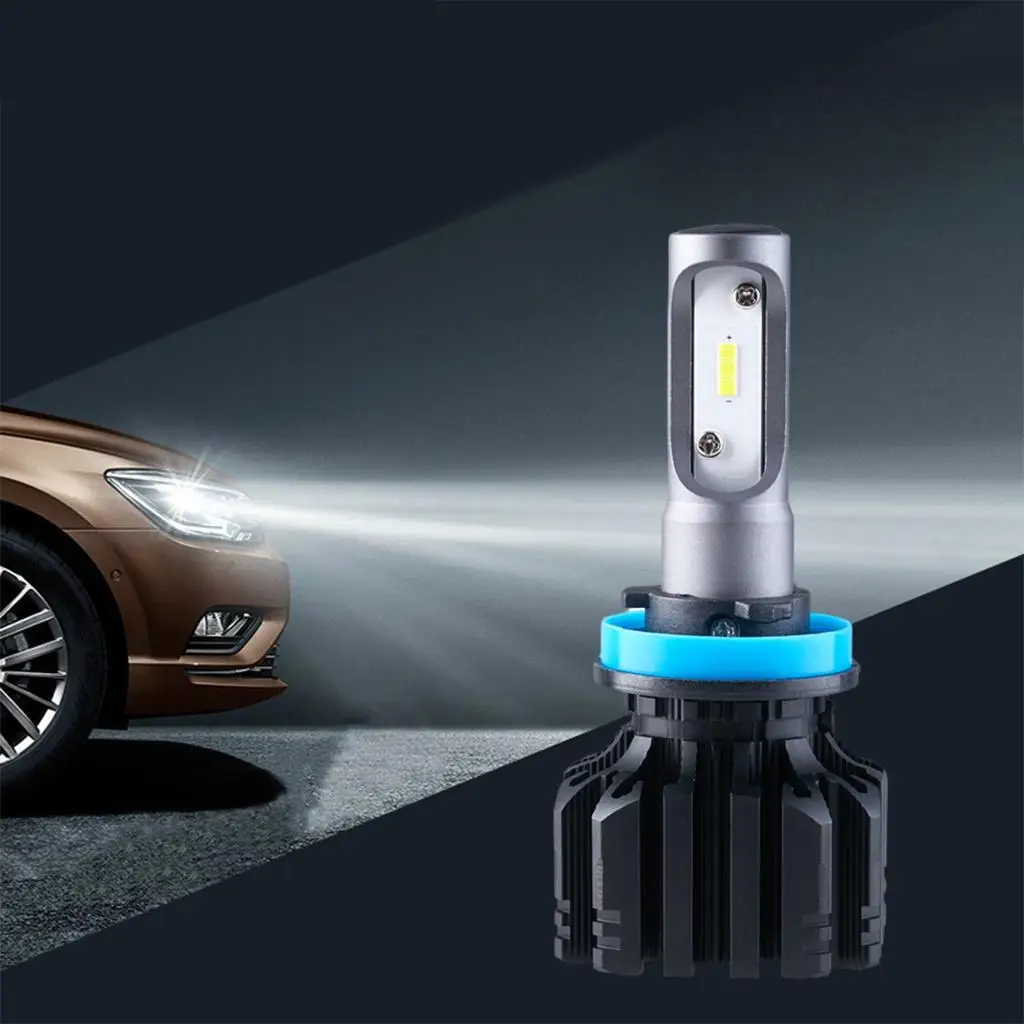 Automotive Led Headlight Bulbs LED Chips Super Bright Headlamp Conversion Kit Beam Angle Waterproof Headlight Fan Auto