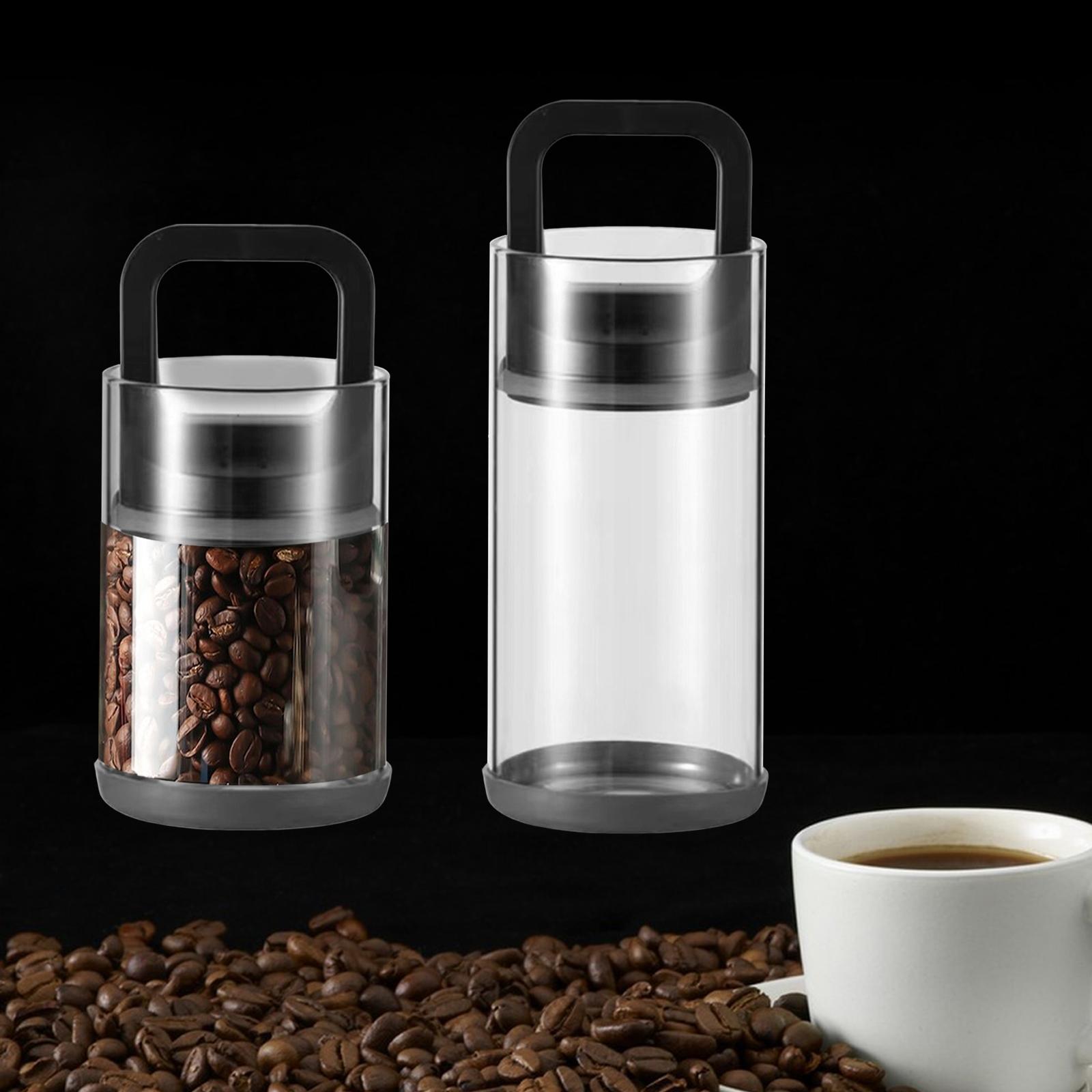 Vacuum Storage Jars Kitchen Tea Container Glass Storage Container Airtight Coffee Storage Tank Coffee Container