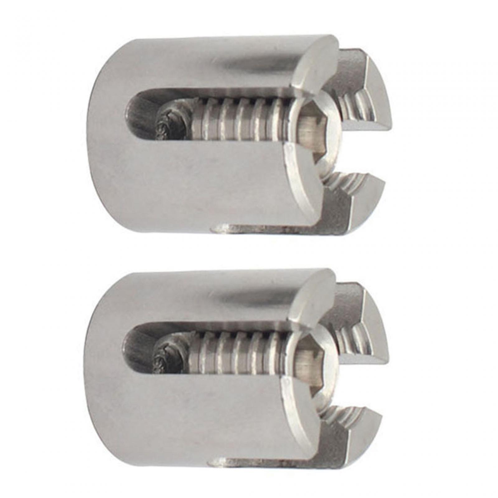 Description Picture 6 of item2x Wire Rope Clips Accessories Groove Cable Cross Cable Clamps Fitting for Climbing Plants Vines Brick Wall Fence Panels
