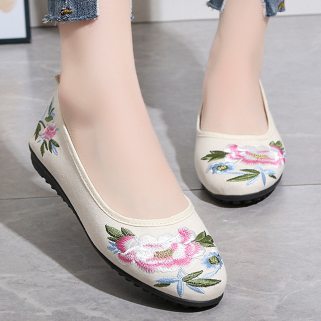 2022 Autumn Ladies Fashion Light Weight Floral Pattern Comfort