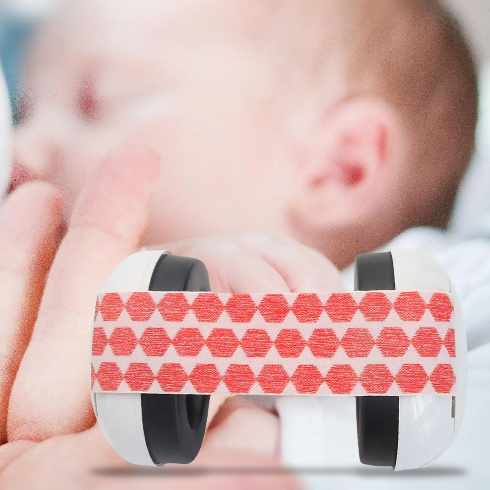 Infant Soundproof Earmuff with Elastic Headband for Toddler Travel Sleep