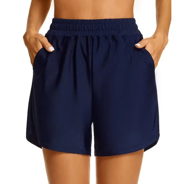 Women Beach Shorts High Waist Tankini Bottoms Tummy Control Swimsuit Briefs  Swimming Pants Ladies Beachwear Bathing Suit L5 - AliExpress
