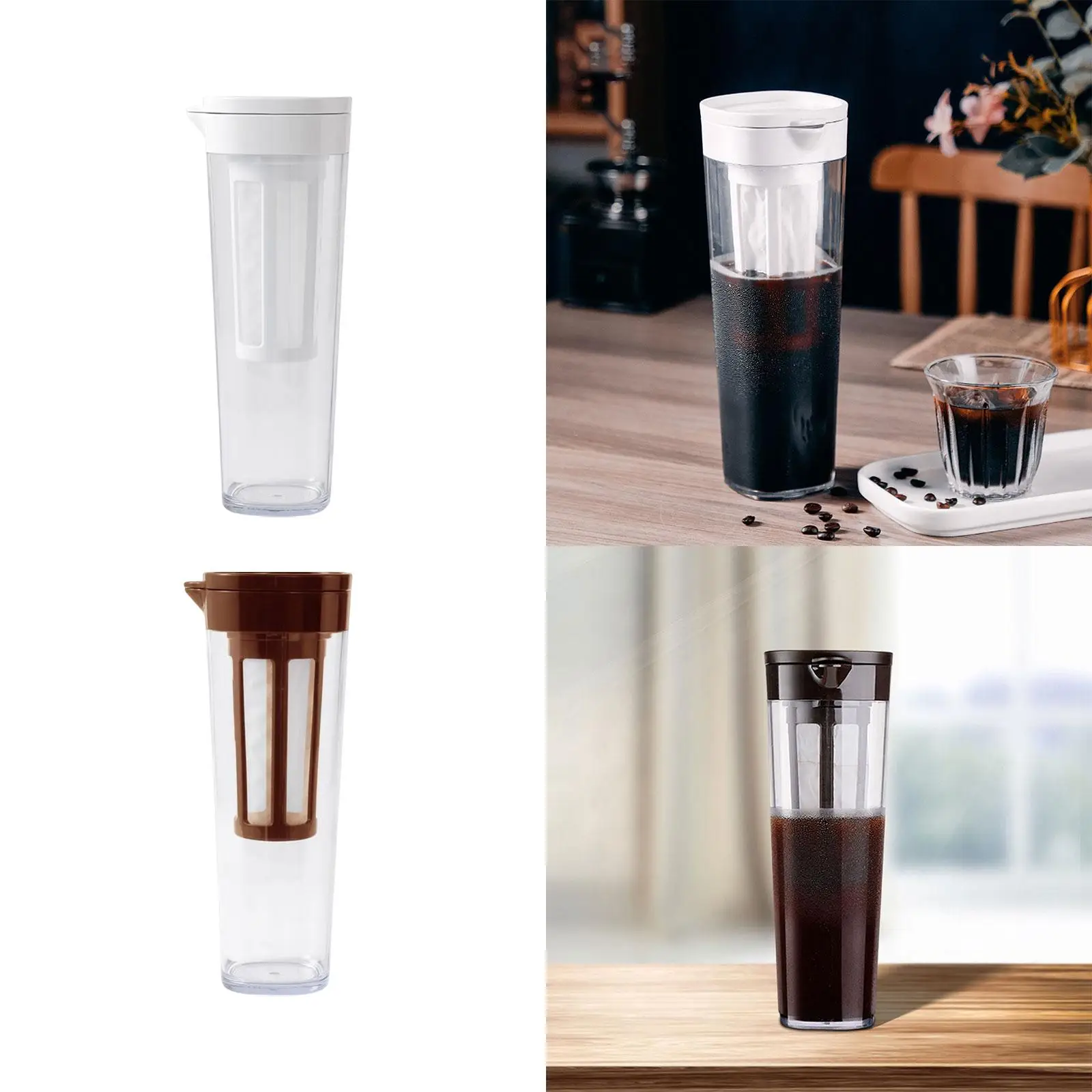 cold Pot Drip Coffee Pot Durable Cold Brew Maker for Kitchen Garden
