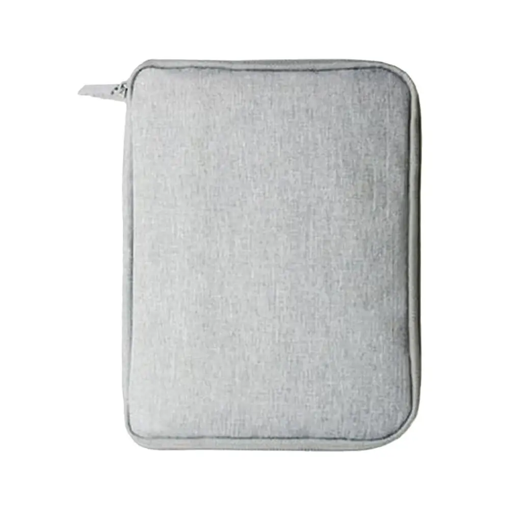 Nylon  Organizer Storage Bag Plain Anti Scratch Zip Holder