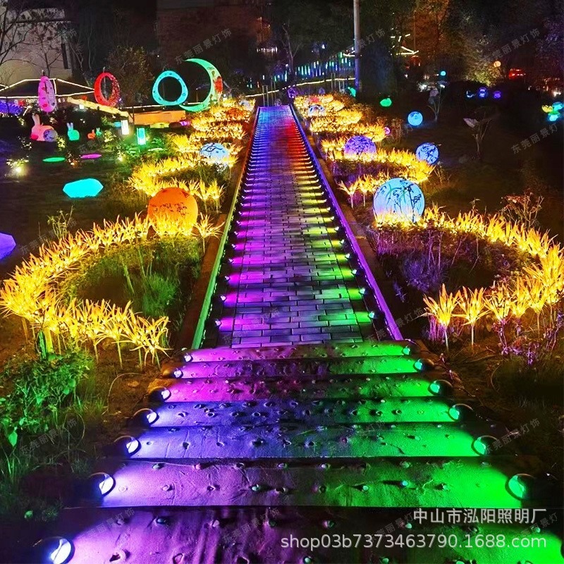 Description Picture 6 of itemLed Floor Decking Light DC/24V 2W 3W IP68 Oudoor Underground Buried Lamp Exterior Garden Path Wall Stair Landscape Spotlight