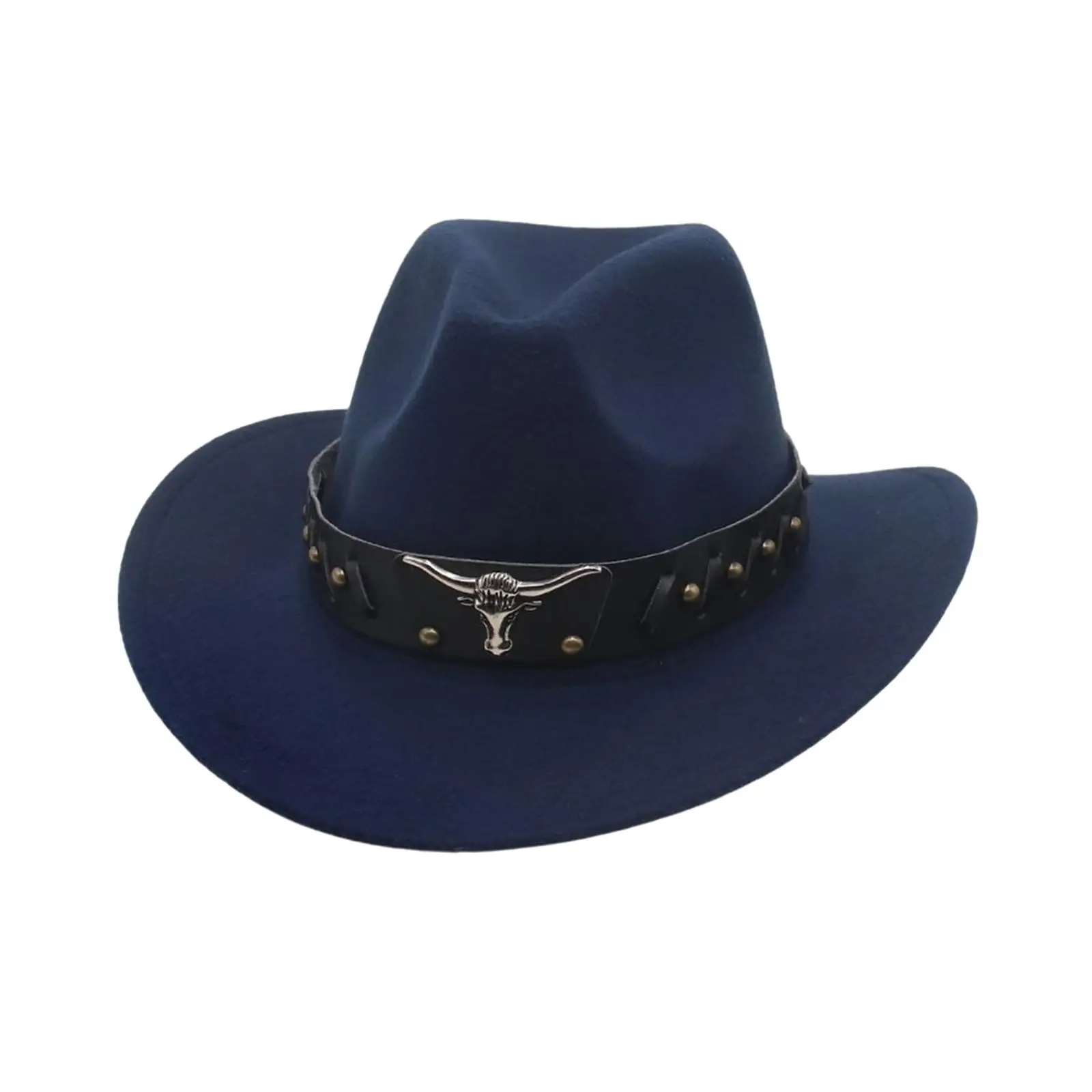 Western Cowboy Hat Cosplay Classic Versatile Women Photo Props Cowgirl Hat Sunhat for Autumn Party Gift Holiday Costume Hiking