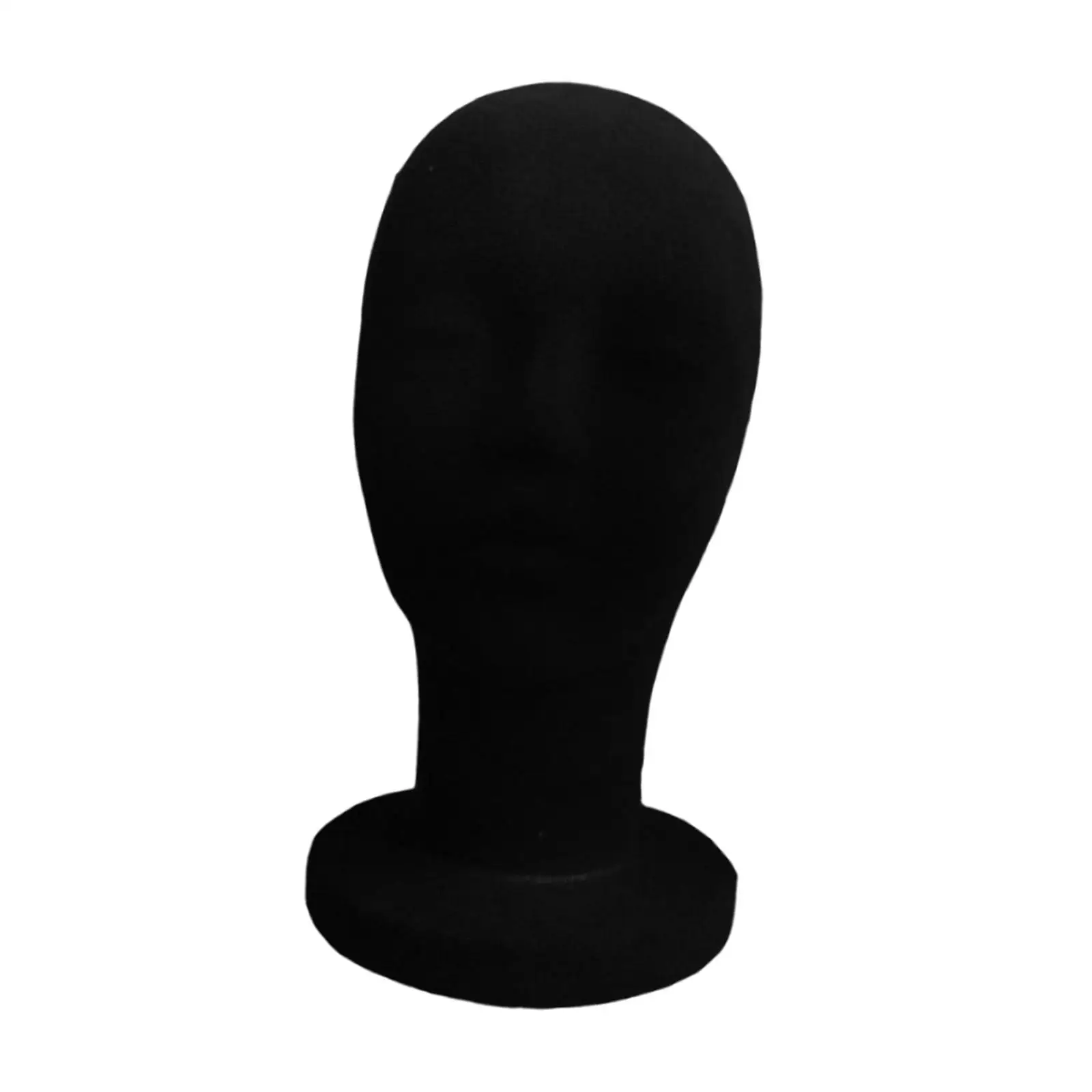 Foam Mannequin Head Lightweight Display Stand Multipurpose Hairpiece Stand for Display Hair Accessories Hairpieces Glasses Wigs