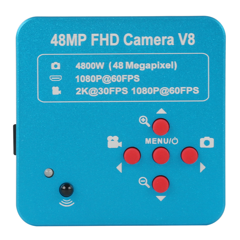 microscope vidéo hdmi caméra interface capteur panasonic avec carte mémoire