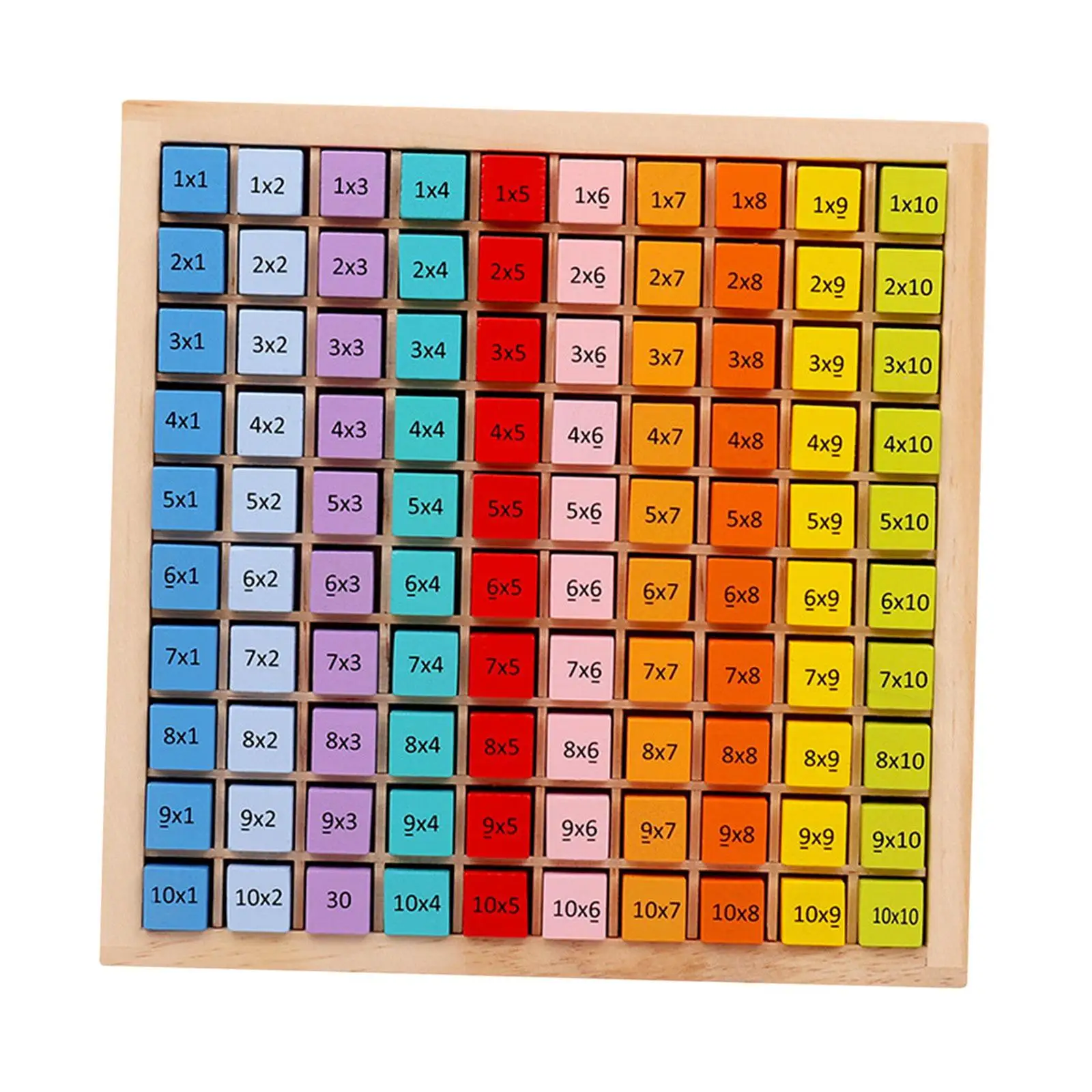 Multiplication Table Board Parent Child Interaction Early Education Toys Montessori Number Games for Gift Livng Room Home