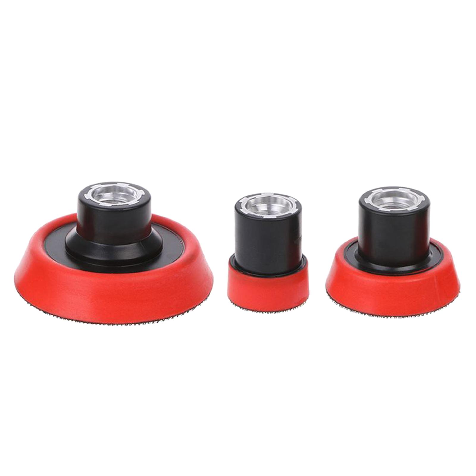 3 Pieces Backing   Accs Buffering Backer Set Tools Durable M10 Polisher