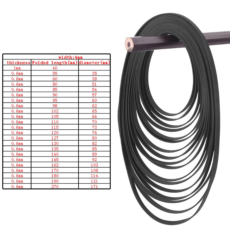 Title 1, Replacement Turntable Belt Rubber Flat Belt fo...